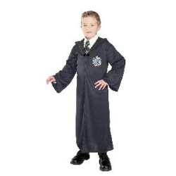 -DISFRAZ HARRY POTTER SLYTHERIN ROBE 5-7