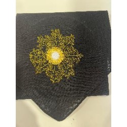 -PAÑUELO REGIONAL NEGRO EGUZKILORE