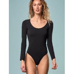 -BODY MANGA LARGA NEGRO 46
