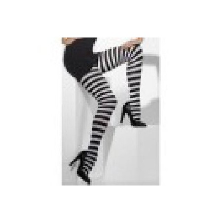 -PANTY RAYAS BLANCO Y NEGRO