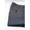 PANTALON VASCO RAYA NEGRA Y GRIS 38