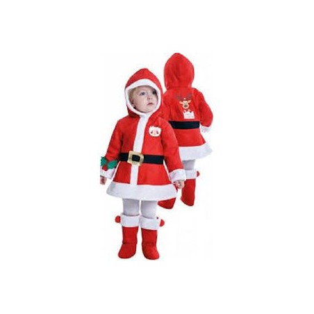 -DISFRAZ MAMA NOEL 1-2 AÑOS