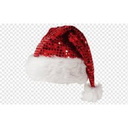 GORRO PAPA NOEL LENTEJUELAS
