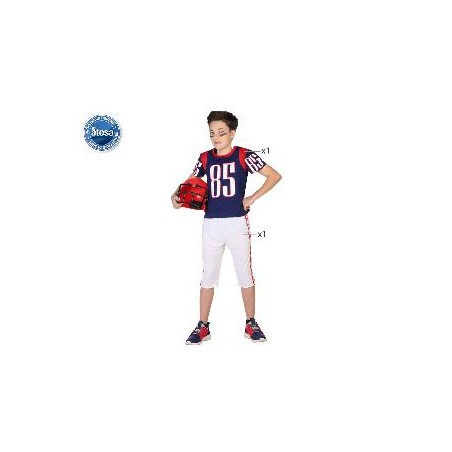 -DISFRAZ JUGADOR RUGBI 10-12