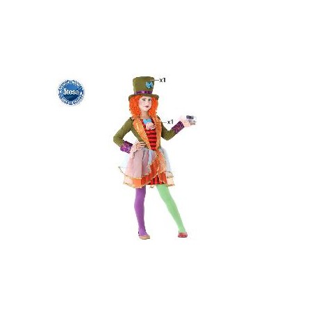 -DISFRAZ SOMBRERERA LOCA 10-12