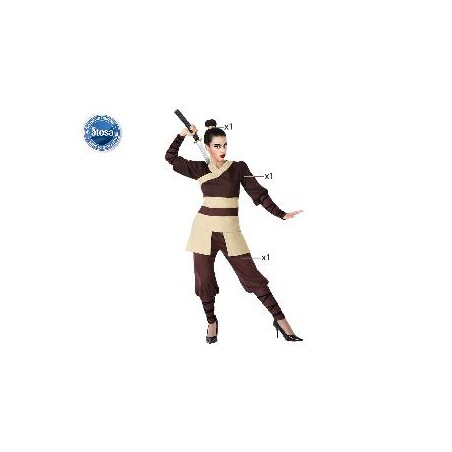 -DISFRAZ GUERRERA CHINA M-L