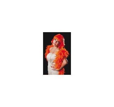-BOA PLUMA NARANJA 180CM