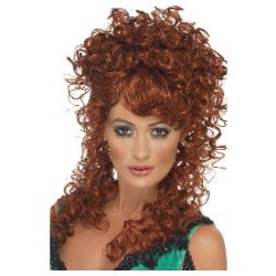 -PELUCA CHICA DE SALON CASTAÑA ROJIZA