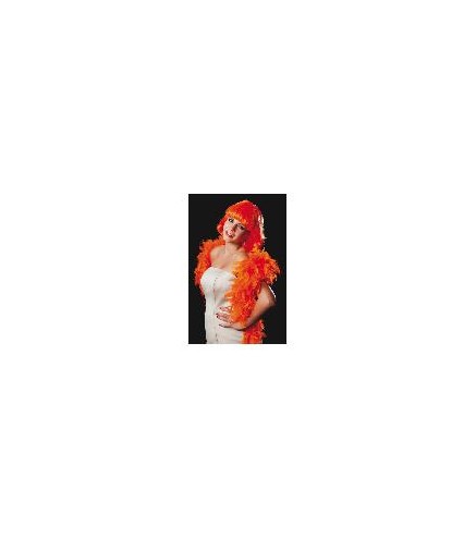 -BOA PLUMA NARANJA 180CM