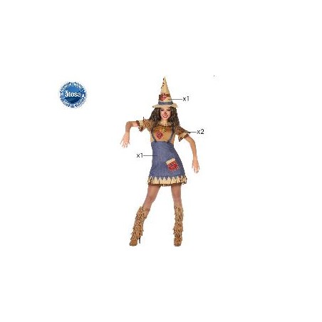 -DISFRAZ ESPANTAPAJAROS MUJER XL