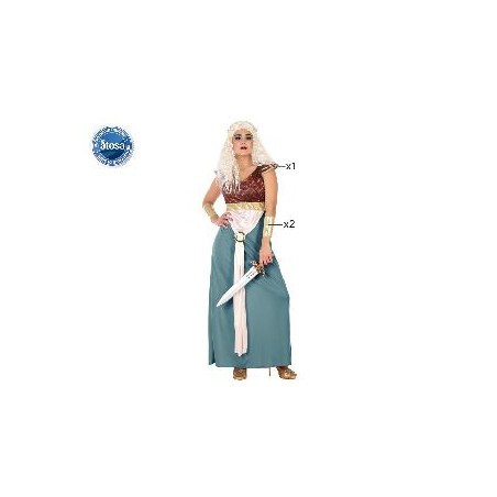 -DISFRAZ GUERRERA XS-S