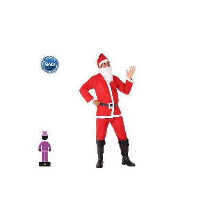 -DISFRAZ PAPA NOEL XL