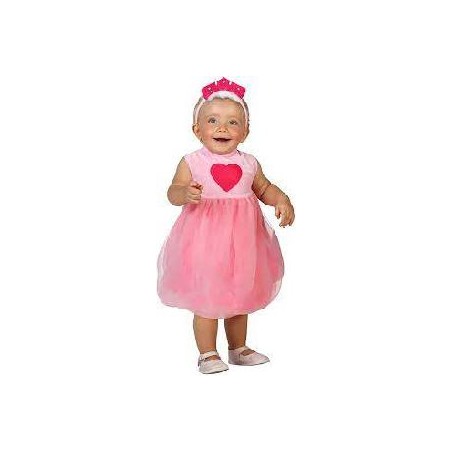 -DISFRAZ PRINCESA ROSA  0-6 M