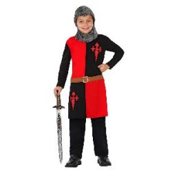-DISFRAZ CABALLERO CRUZADAS 7-9