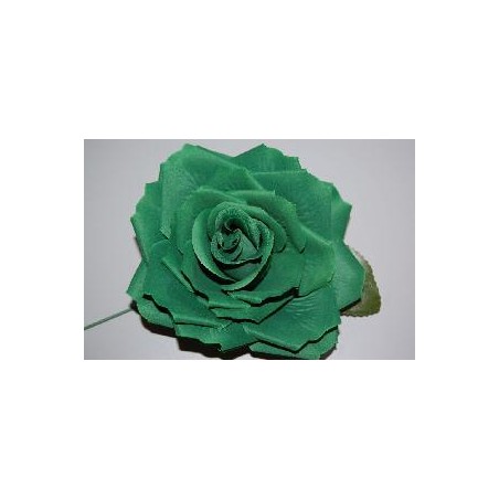 FLOR FLAMENCA GRANDE VERDE ANDALUCIA  17*15