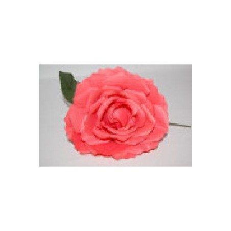 FLOR ROSA MADEIRA TEÑIDA SALMON 13*13
