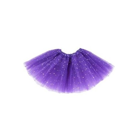 -TUTU MORADO CON LENTEJUELAS