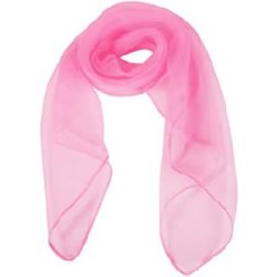 PAÑUELO DE CUELLO ROSA DE LOS 50