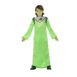 -DISFRAZ ALIEN VERDE 10-12