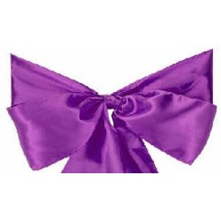 -FAJIN BANDA EN RASO COLOR MORADO