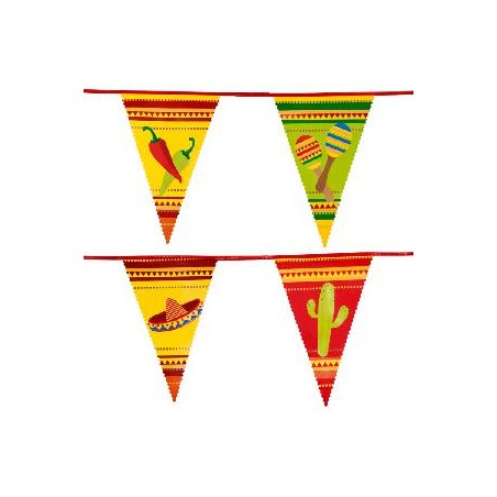 -GUIRNALDA BANDERA MEXICO