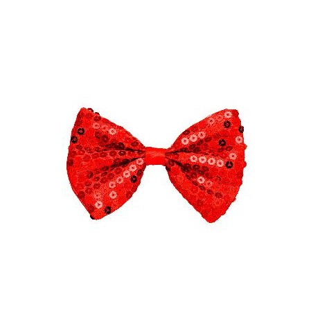 -PAJARITA LENTEJUELAS ROJA