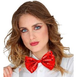 -PAJARITA LENTEJUELAS ROJA