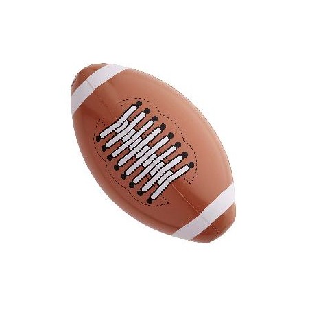 -BALON DE FUTBOLL AMERICANO HINCHABLE 36 cm