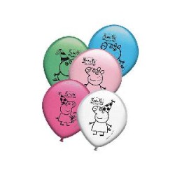 -SET GLOBOS "PEPA PIG"