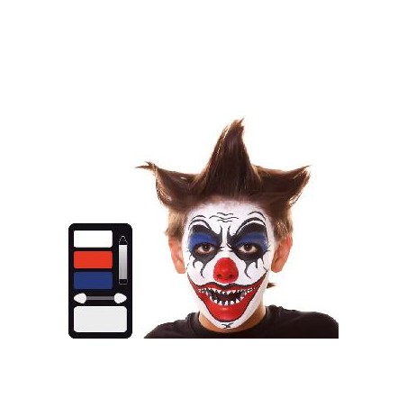 MAQUILLAJE EVIL CLOWN