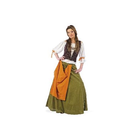 -DISFRAZ TABERNERA MEDIEVAL AGNES L