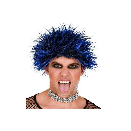 -PELUCA PUNK AZUL