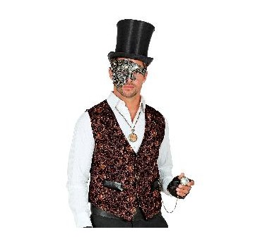 CHALECO STEAMPUNK HOMBRE XXL