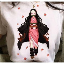 -CAMISETA BLANCA NEZUKO S