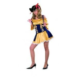 -DISFRAZ BUCANERA M-L