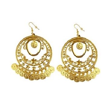 -PENDIENTES ORO-MONEDAS