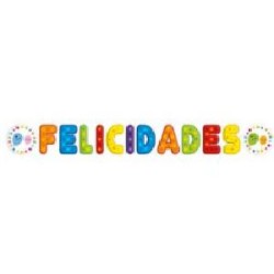 -GUIRNALDA PLEGABLE FELIZ CUMPLEAÑOS