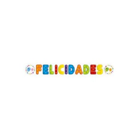 -GUIRNALDA PLEGABLE FELIZ CUMPLEAÑOS