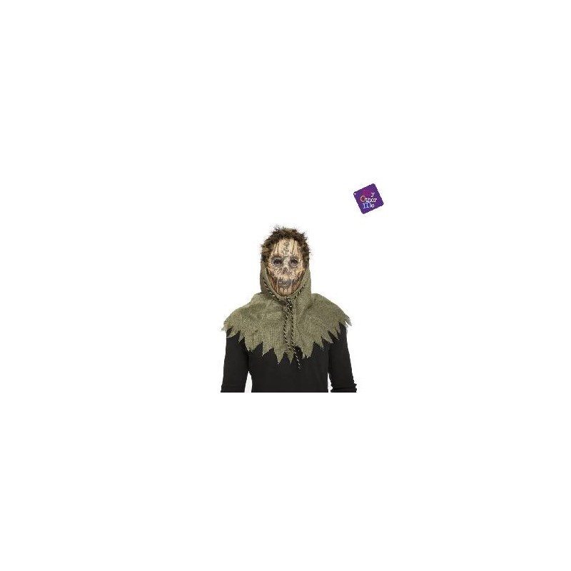 -MASCARA ESPANTAPAJAROS CON CAPUCHA