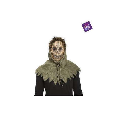 -MASCARA ESPANTAPAJAROS CON CAPUCHA