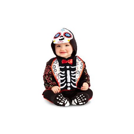 -DISFRAZ DIA DE LOS MUERTOS CATRIN 0-6 MESES