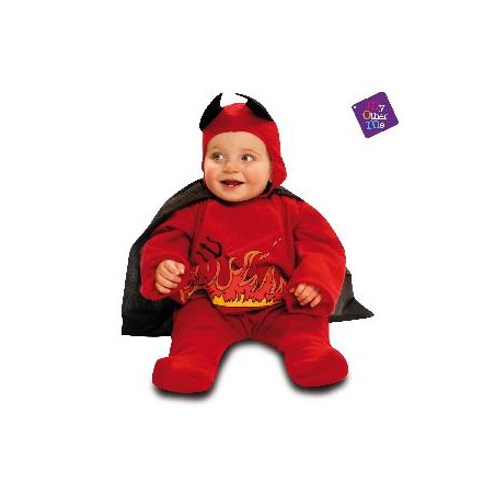 -DISFRAZ DIABLILLO ROJO 0-6 MESES