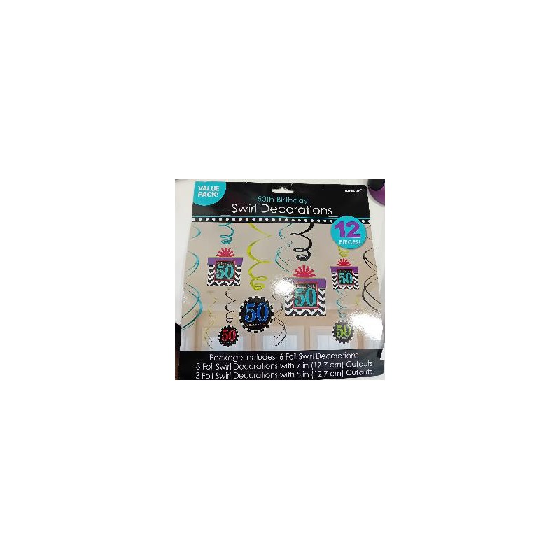 -GUIRNALDA DECORACION 50 ANIVERSARIO