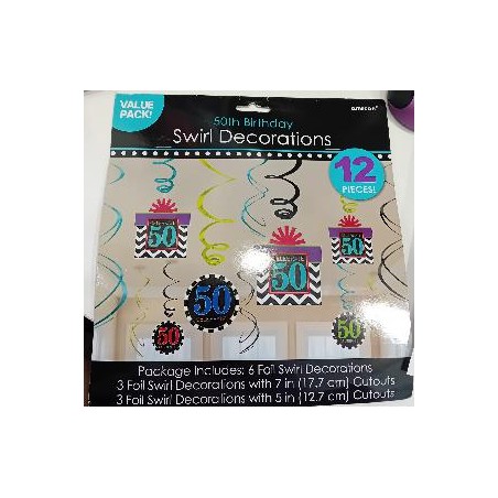 -GUIRNALDA DECORACION 50 ANIVERSARIO