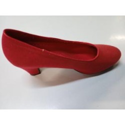 -ZAPATO FLAMENCO LONA ROJO 41