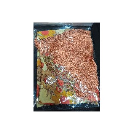 MANTON SEDA AFRICA OCRE Y CARMIN