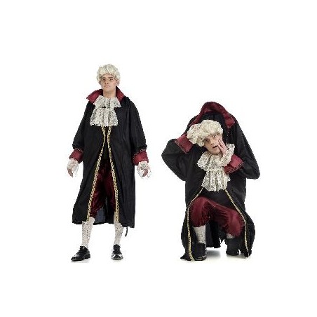 -DISFRAZ EPOCA HOMBRE PERDIENDO LA CABEZA L