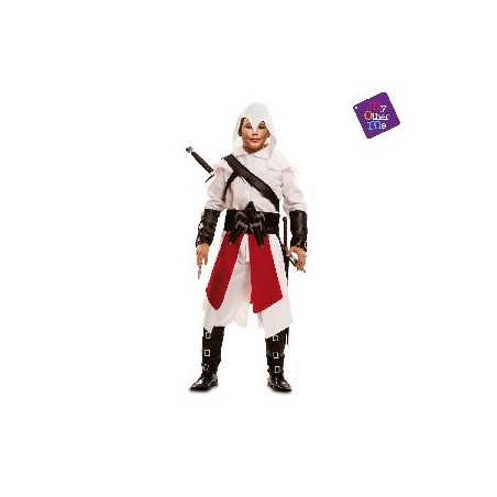 -DISFRAZ ASESINO BLANCO 5-6