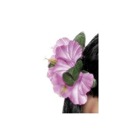 -PINZA CON FLOR HAWAIANA FUCSIA