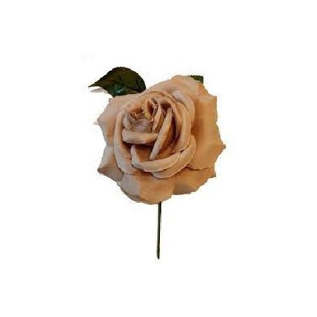 FLOR FLAMENCA PEQUEÑA MOCA